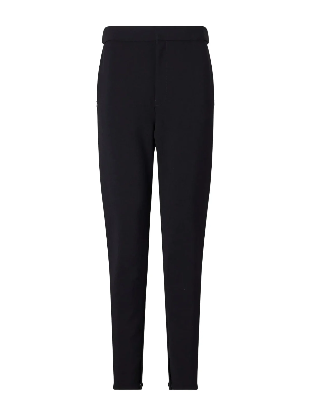 Loewe Tapered Leather-Trimmed Wool-Blend Twill Trousers - Men