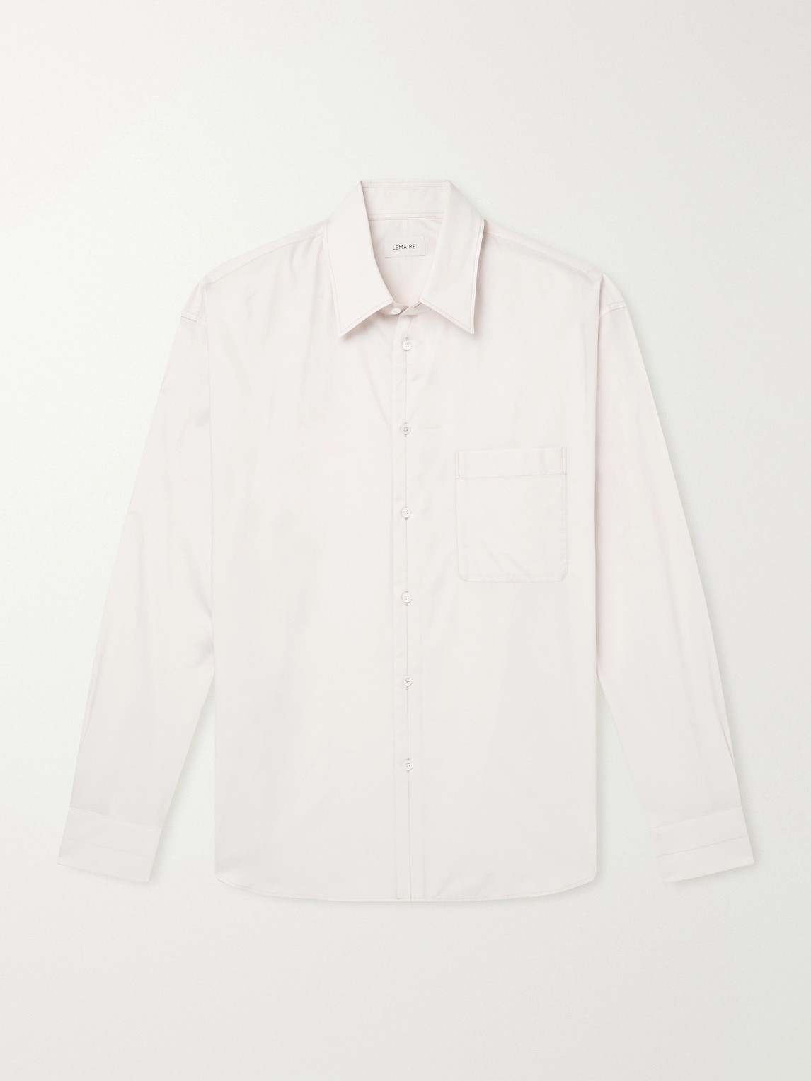 Lemaire Cotton and Silk-Blend Shirt - Men