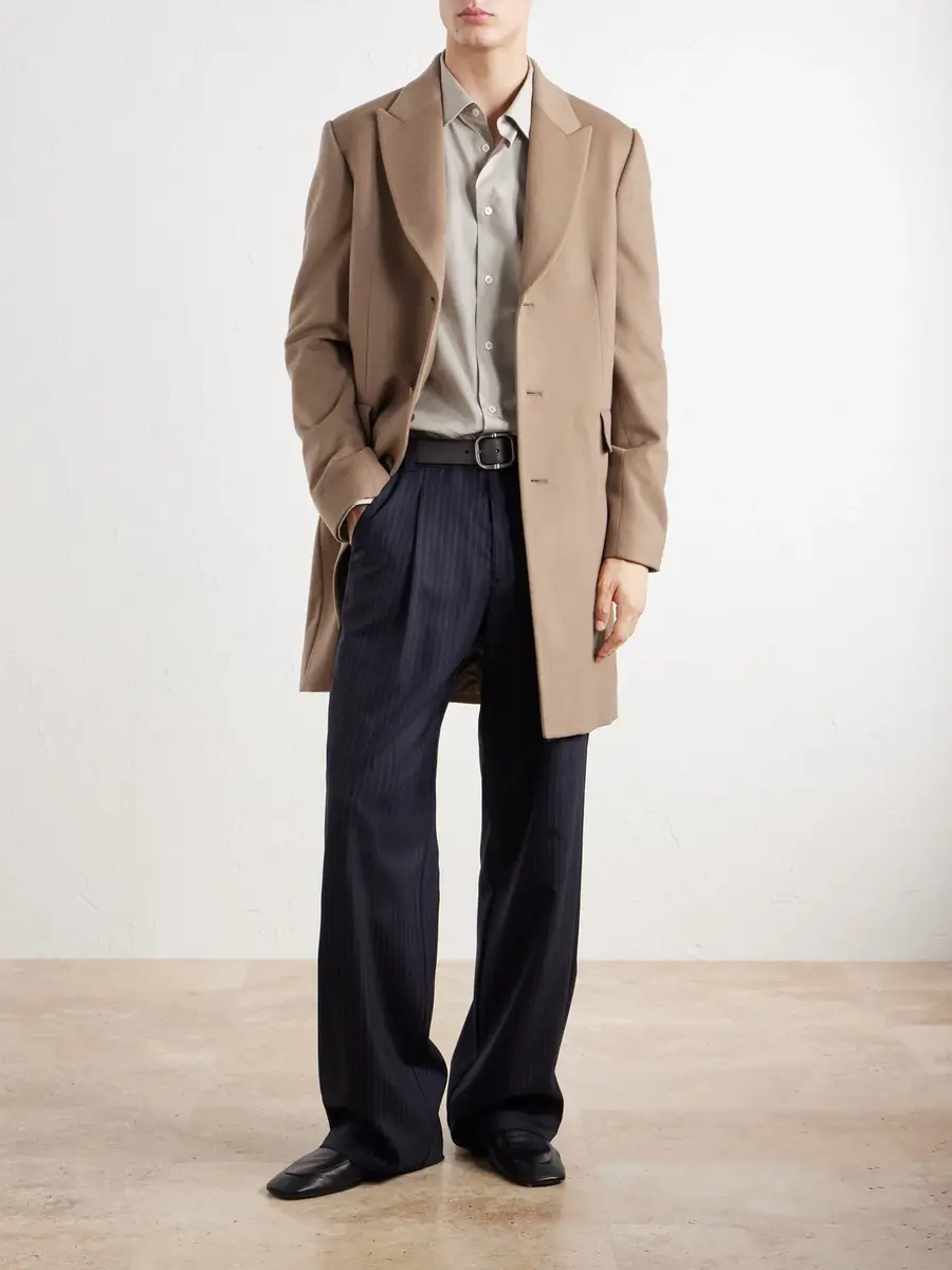 Paul Smith Wool and Cashmere-Blend Coat - Men | Thumbnail 2 Paul Smith Wool and Cashmere-Blend Coat - Men | Thumbnail 2