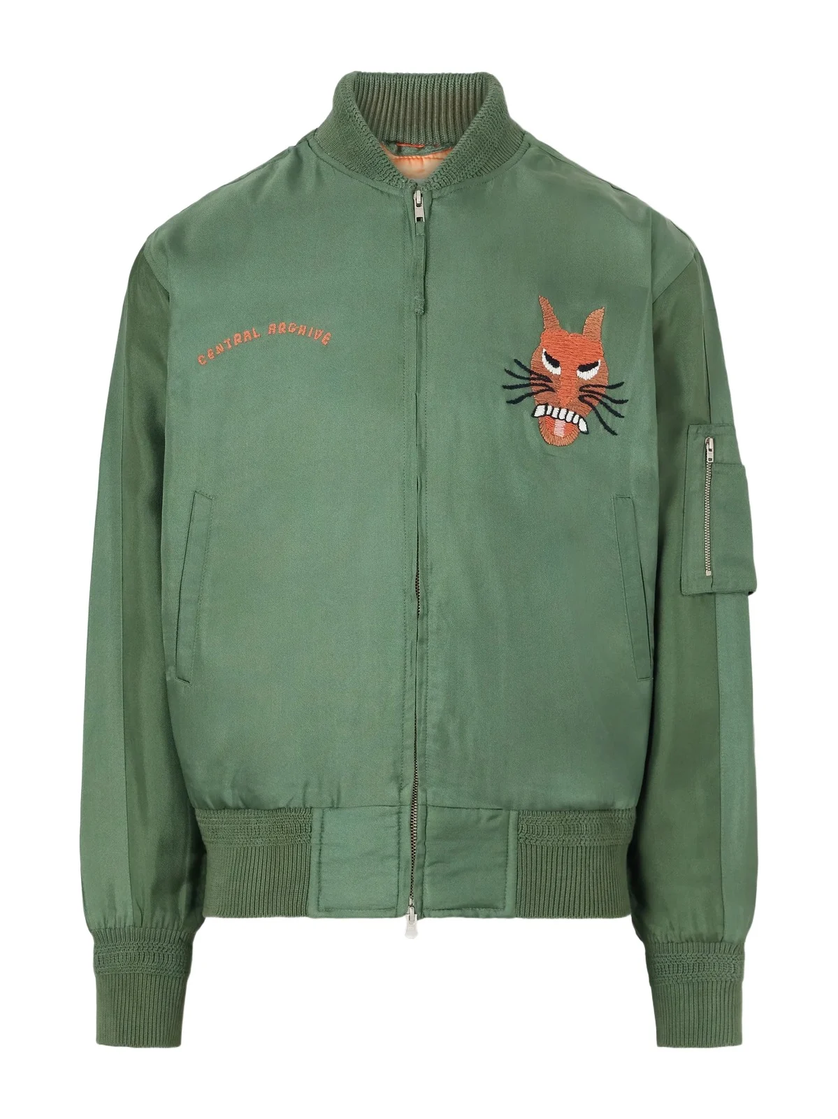 Kardo Max Embroidered Silk-Twill Bomber Jacket - Men
