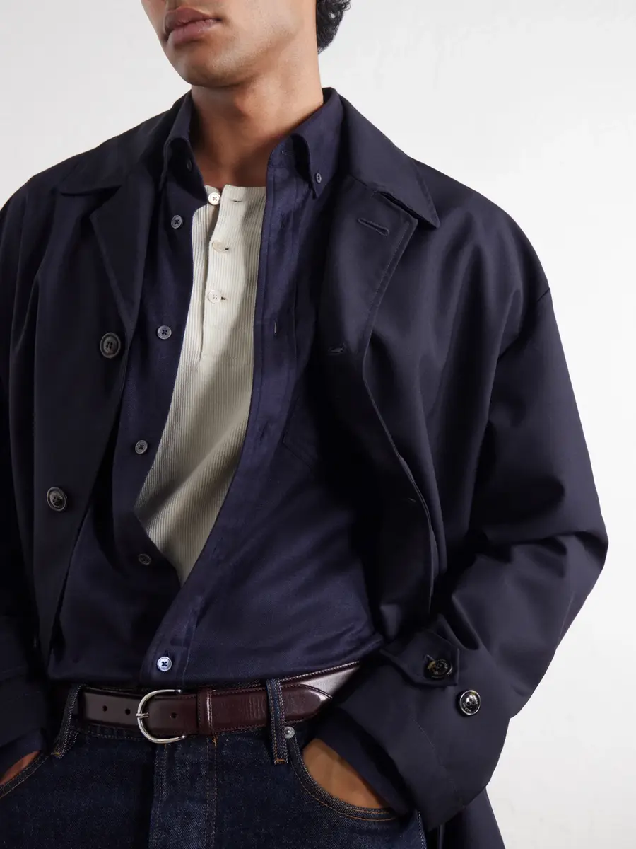 Paul Smith Cotton and Lyocell-Blend Flannel Overshirt - Men | Thumbnail 5