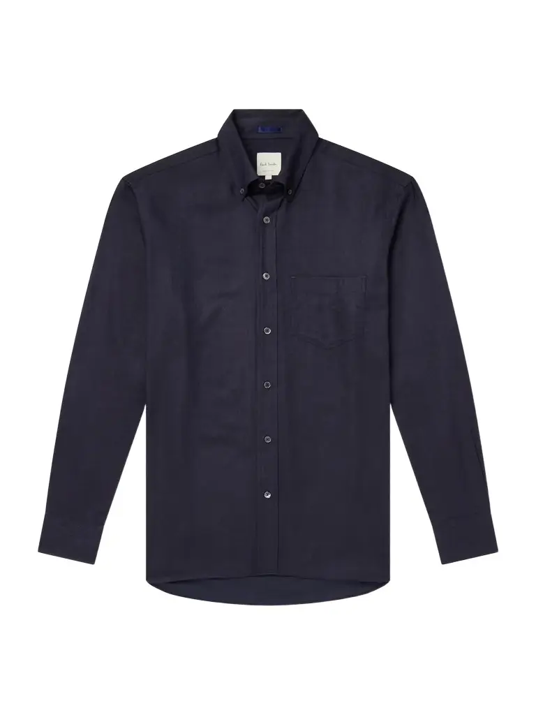 Paul Smith Cotton and Lyocell-Blend Flannel Overshirt - Men