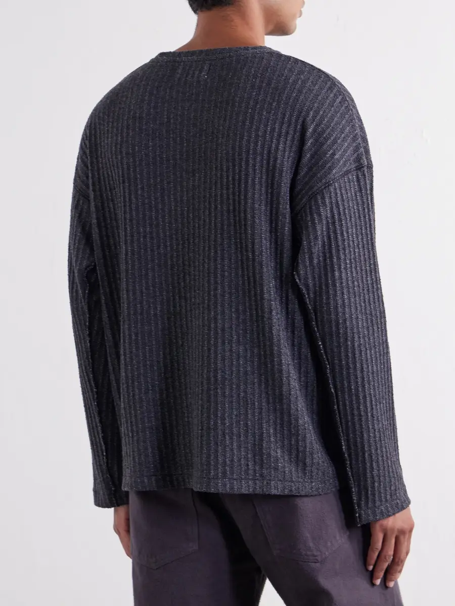 mfpen Ribbed Bouclé T-Shirt - Men | Thumbnail 4