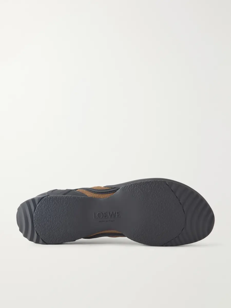 Loewe Grip Aqua Rubber-Trimmed Stretch Suede Sneakers - Men | Thumbnail 3 Loewe Grip Aqua Rubber-Trimmed Stretch Suede Sneakers - Men | Thumbnail 3