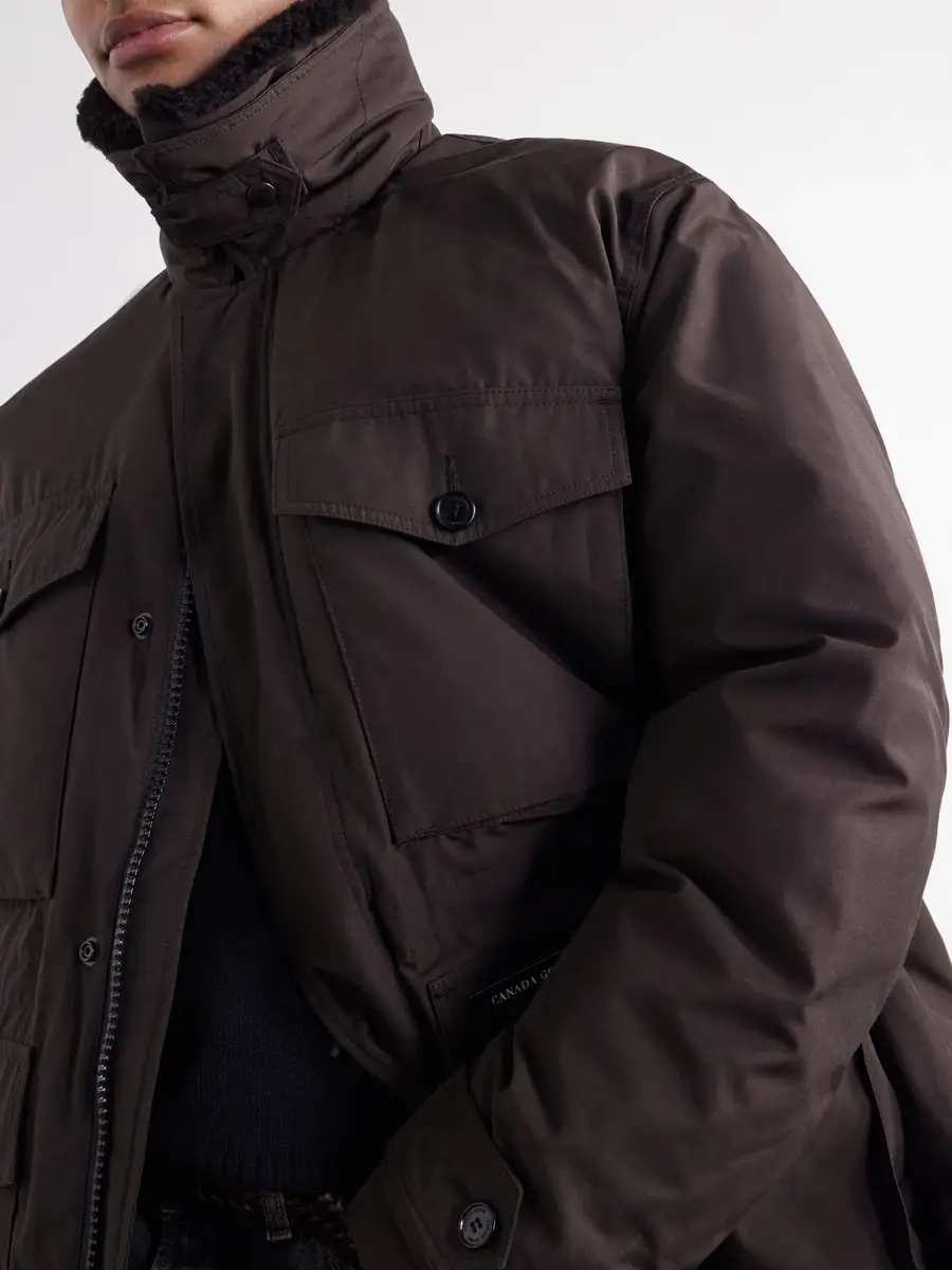 Canada Goose Scout Shearling-Trimmed Shell Down Jacket - Men | Thumbnail 5 Canada Goose Scout Shearling-Trimmed Shell Down Jacket - Men | Thumbnail 5