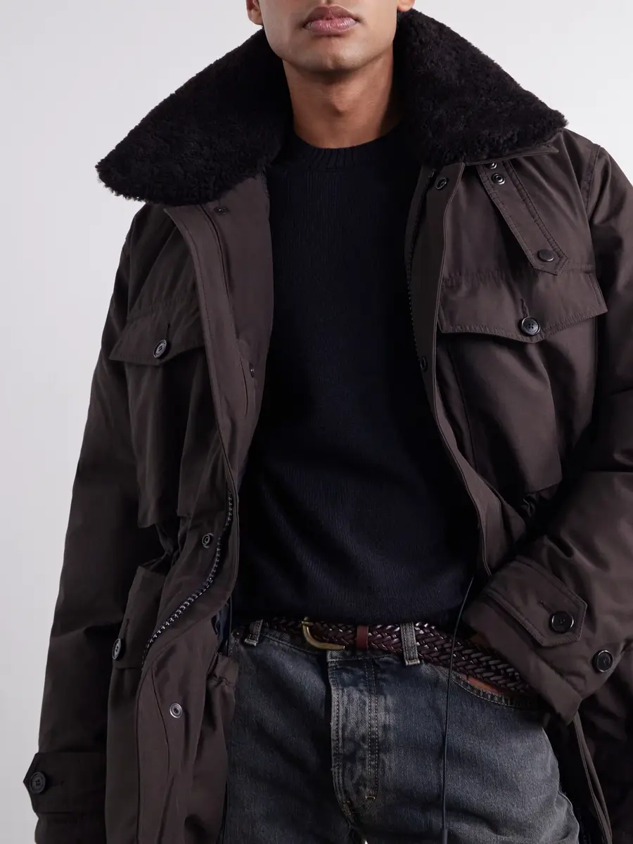 Canada Goose Scout Shearling-Trimmed Shell Down Jacket - Men | Thumbnail 6 Canada Goose Scout Shearling-Trimmed Shell Down Jacket - Men | Thumbnail 6