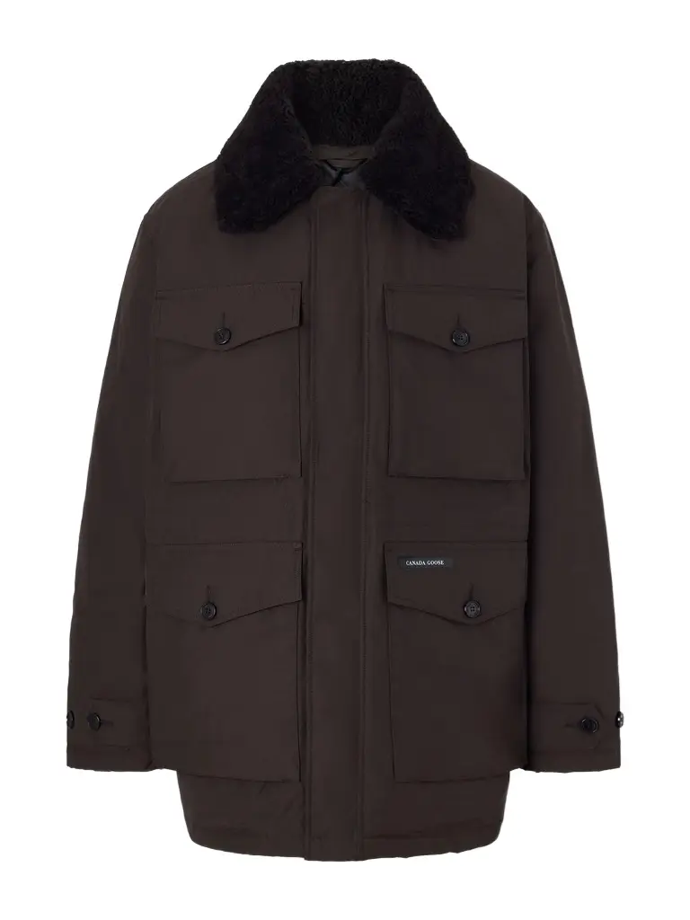 Canada Goose Scout Shearling-Trimmed Shell Down Jacket - Men