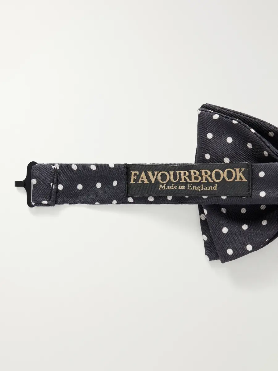 Favourbrook Party Pre-Tied Polka-Dot Silk Bow Tie - Men | Thumbnail 3 Favourbrook Party Pre-Tied Polka-Dot Silk Bow Tie - Men | Thumbnail 3