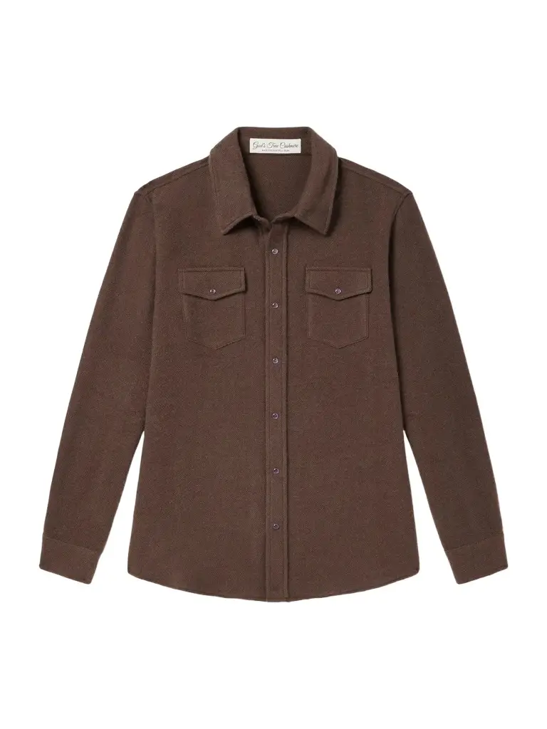 God’s True Cashmere Cashmere Shirt - Men