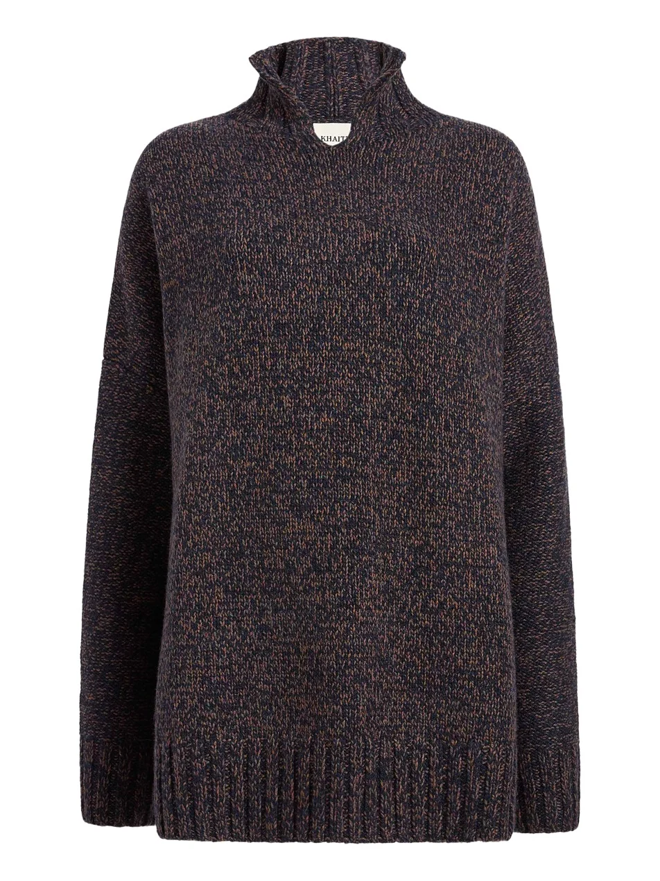 Khaite Novis Sweater In Charcoal