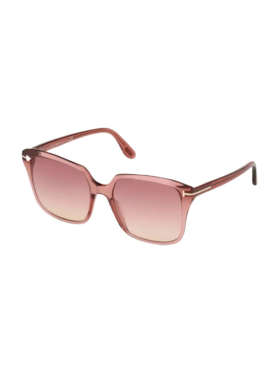 Tom Ford Faye Square Acetate Sunglasses