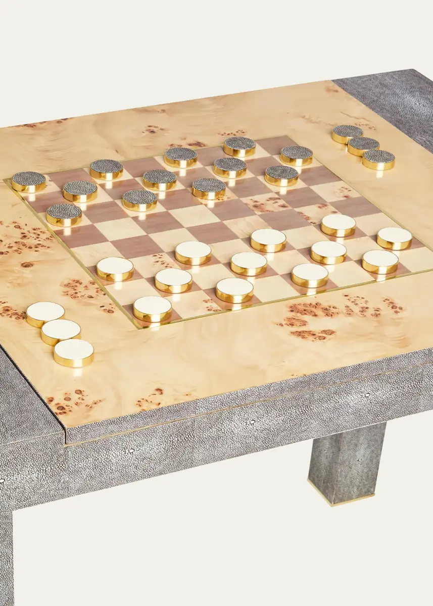 AERIN Faux Shagreen Game Table | Thumbnail 5