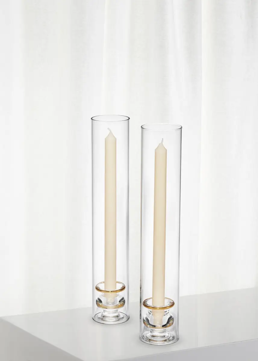 AERIN Sancia Tapered Candle Holders, Set of 2 | Thumbnail 2