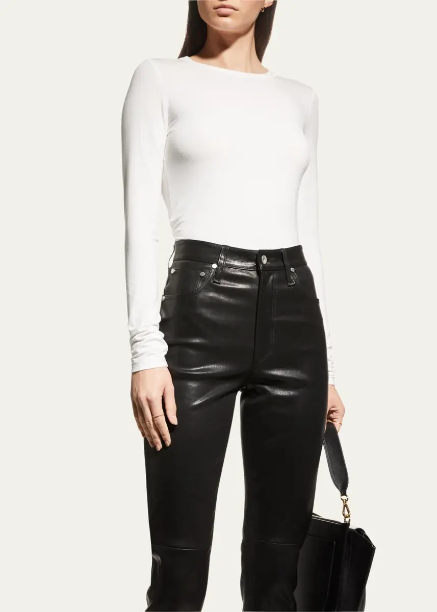 rag & bone Luca Slim Long-Sleeve Tee | Thumbnail 8