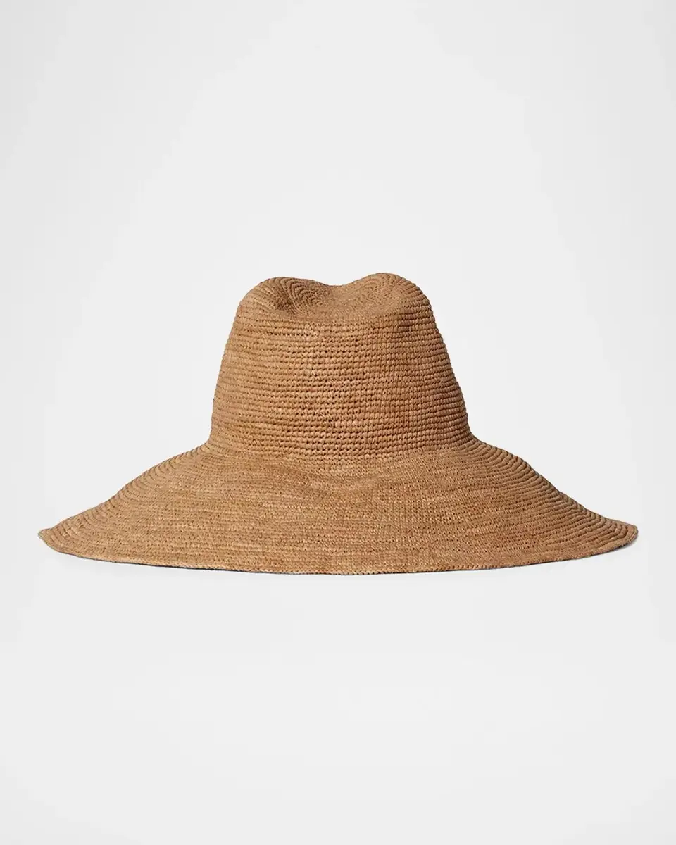 JANESSA LEONE Waverly Raffia Large Brim Hat | Thumbnail 2