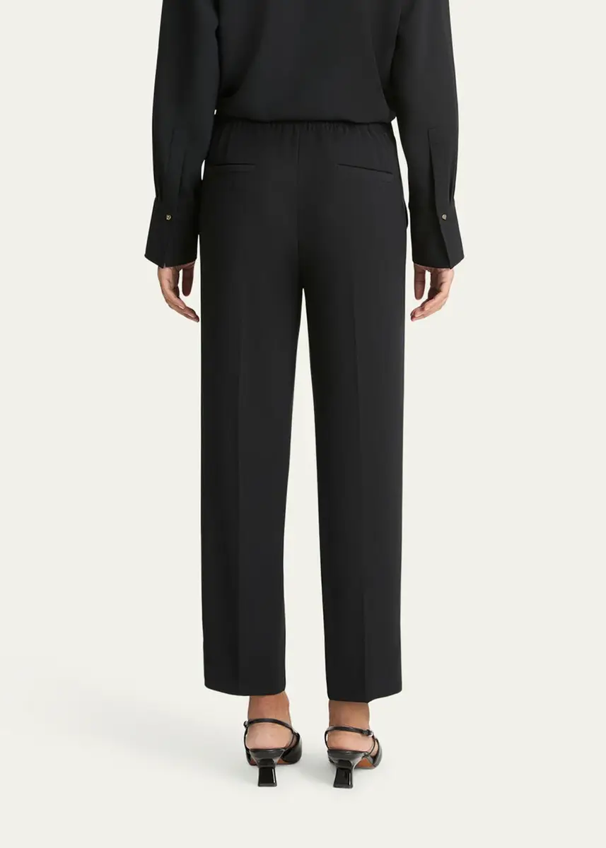Vince Mid-Rise Tapered Pull-On Pants | Thumbnail 3