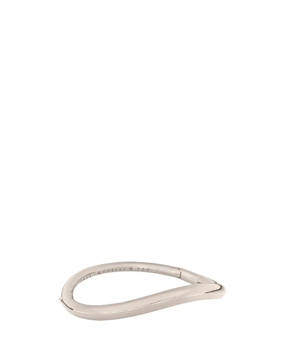 Paul Morelli 18K Ultimate Gold Mini Bangle Bracelet, White | Thumbnail 2