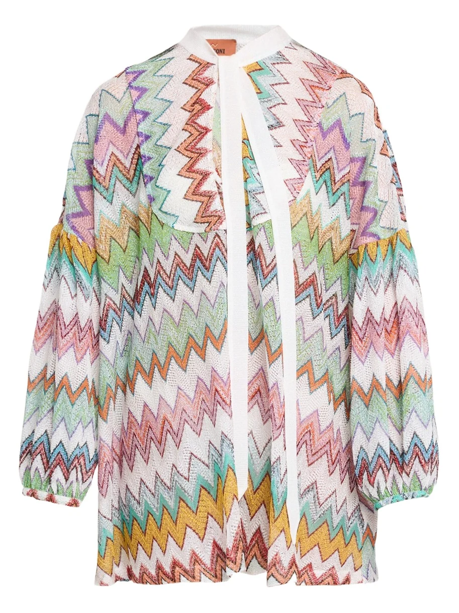 Missoni Chevron Knit Mini Dress Coverup