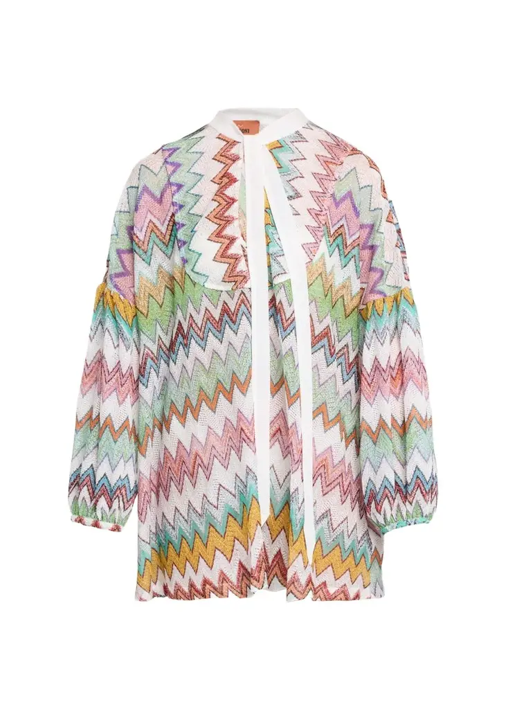 Missoni Chevron Knit Mini Dress Coverup