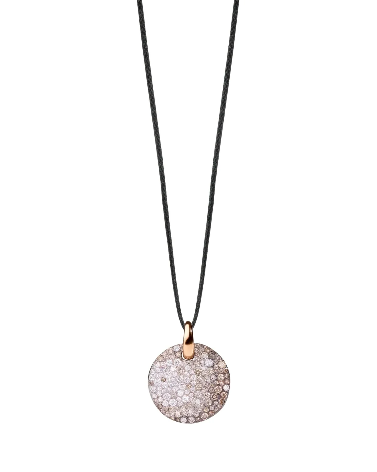 Sabbia 18K Rose Gold Brown Diamond Pendant Sabbia 18K Rose Gold Brown Diamond Pendant