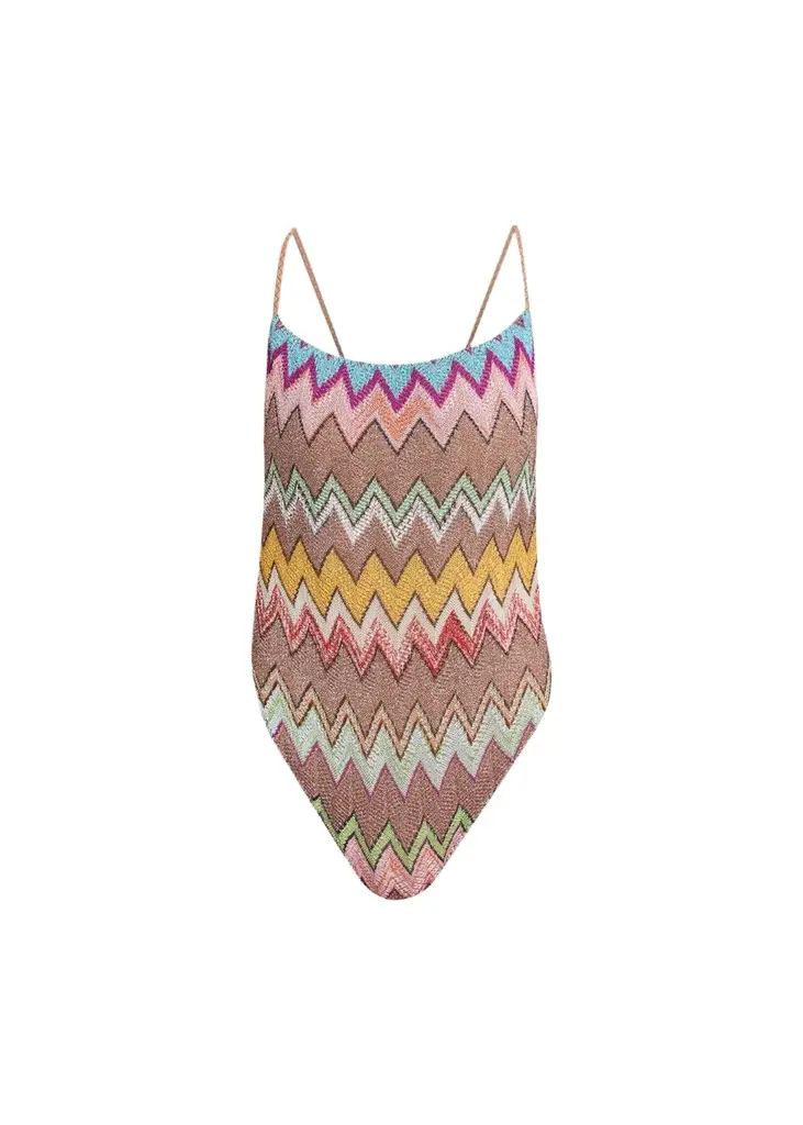 Missoni Zig Zag Chevron One-Piece Swimsuit