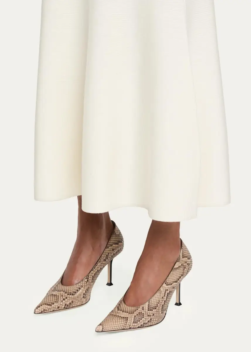 CHRISTEN 75mm Helix Snake-Printed Leather Pumps | Thumbnail 2 CHRISTEN 75mm Helix Snake-Printed Leather Pumps | Thumbnail 2