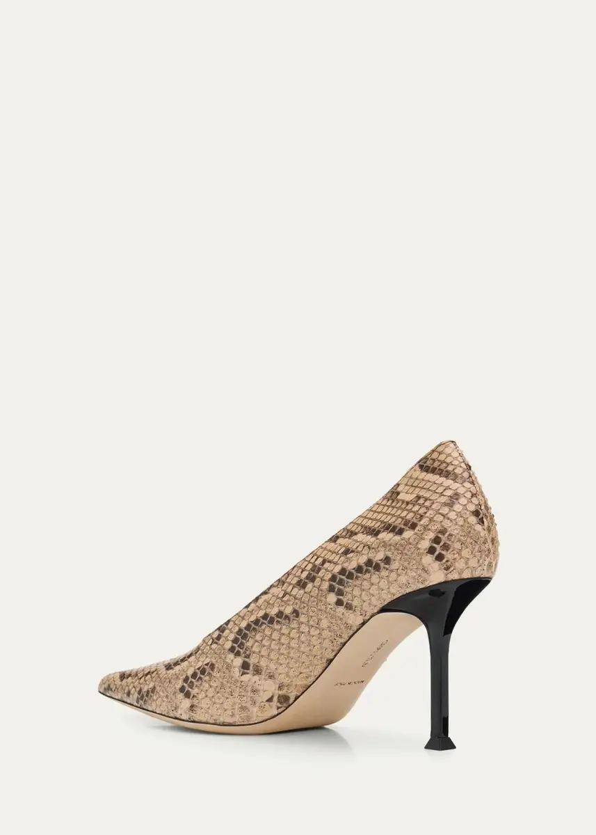 CHRISTEN 75mm Helix Snake-Printed Leather Pumps | Thumbnail 4 CHRISTEN 75mm Helix Snake-Printed Leather Pumps | Thumbnail 4