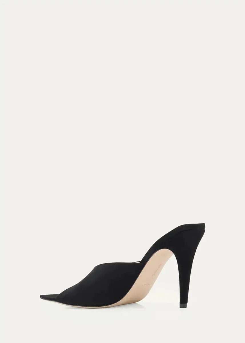 CHRISTEN 95mm Edge Suede Mules | Thumbnail 4 CHRISTEN 95mm Edge Suede Mules | Thumbnail 4
