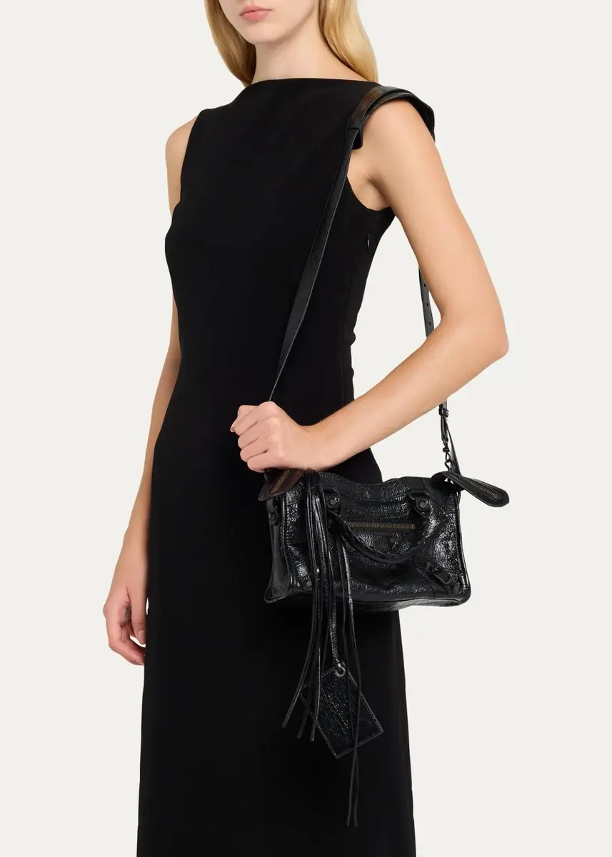 Balenciaga Le City Mini Leather Top-Handle Bag | Thumbnail 2 Balenciaga Le City Mini Leather Top-Handle Bag | Thumbnail 2