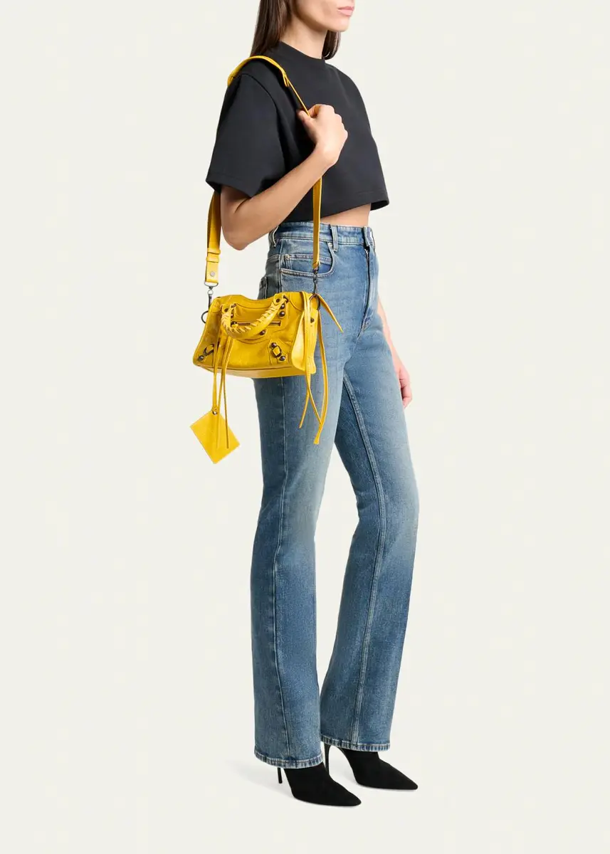 Balenciaga Le City Mini Leather Top-Handle Bag | Thumbnail 11 Balenciaga Le City Mini Leather Top-Handle Bag | Thumbnail 11
