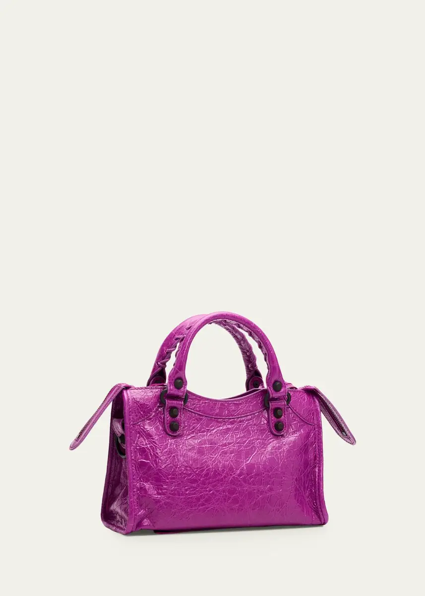 Balenciaga Le City Mini Leather Top-Handle Bag | Thumbnail 6 Balenciaga Le City Mini Leather Top-Handle Bag | Thumbnail 6