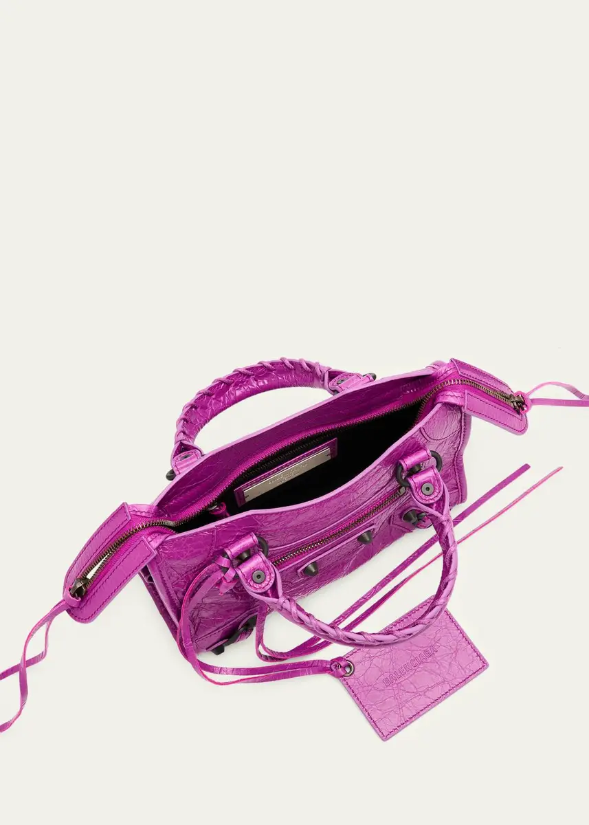 Balenciaga Le City Mini Leather Top-Handle Bag | Thumbnail 7 Balenciaga Le City Mini Leather Top-Handle Bag | Thumbnail 7