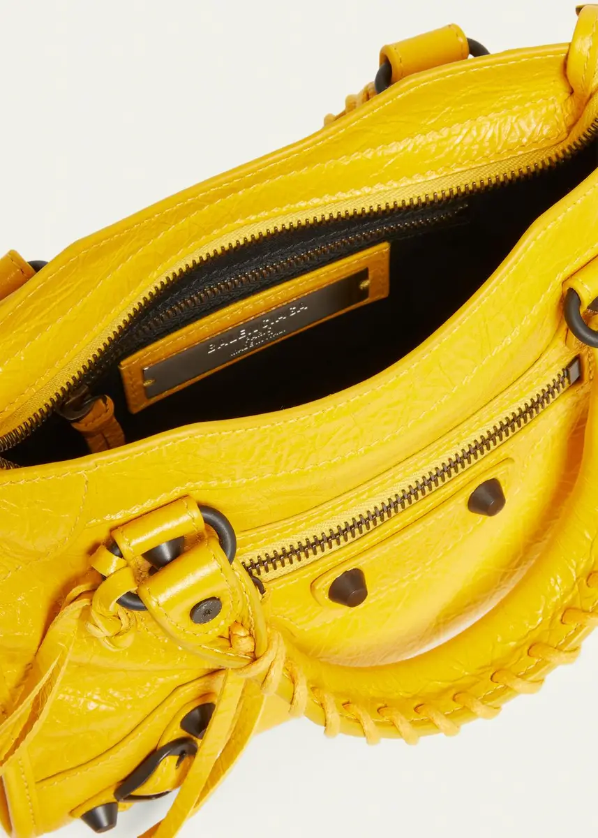Balenciaga Le City Mini Leather Top-Handle Bag | Thumbnail 10 Balenciaga Le City Mini Leather Top-Handle Bag | Thumbnail 10