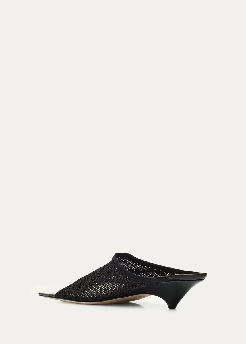CHRISTEN 35mm Edge Stretch Mesh Mules | Thumbnail 4 CHRISTEN 35mm Edge Stretch Mesh Mules | Thumbnail 4