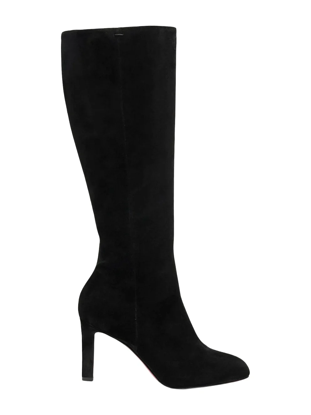 Christian Louboutin 85mm Fannylove Suede Knee-High Boots