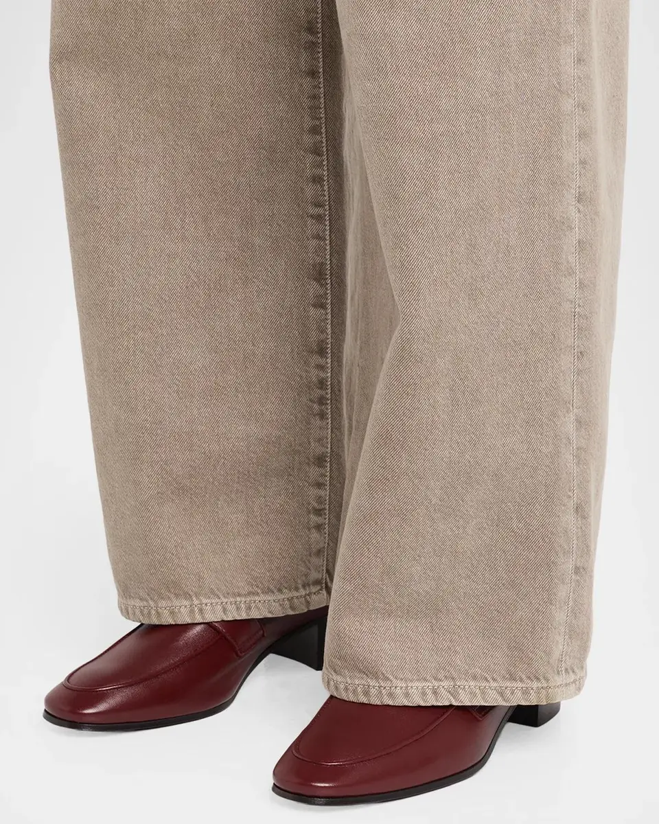 Bougeotte 35mm Leather Penny Loafers | Thumbnail 2