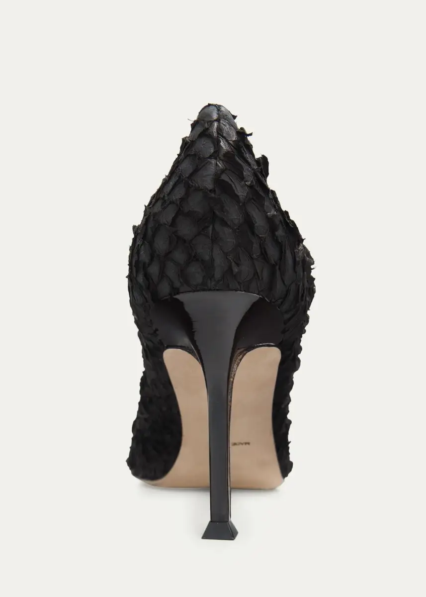 CHRISTEN 75mm Helix Python-Effect Leather Pumps | Thumbnail 5 CHRISTEN 75mm Helix Python-Effect Leather Pumps | Thumbnail 5