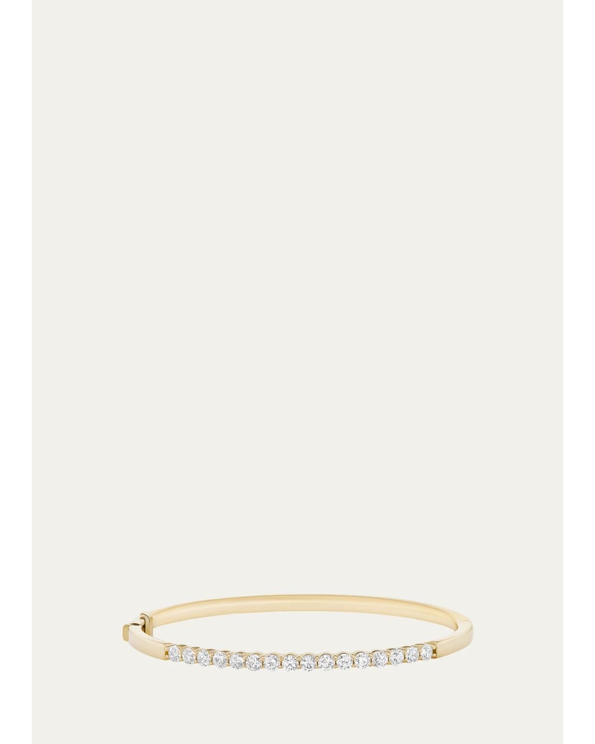 Melissa Kaye Honey Diamond Cuff Bracelet
