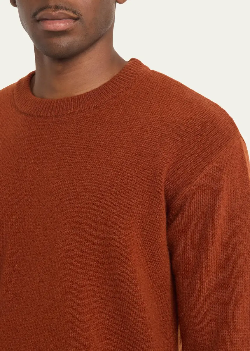 Sanderlak Men's Cropped Crewneck Sweater | Thumbnail 5 Sanderlak Men's Cropped Crewneck Sweater | Thumbnail 5