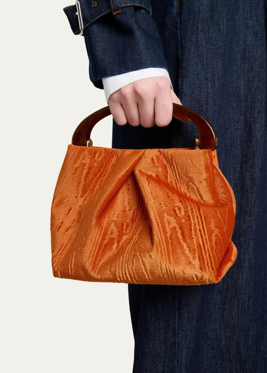 Dries Van Noten Pleated Top-Handle Bag | Thumbnail 2 Dries Van Noten Pleated Top-Handle Bag | Thumbnail 2