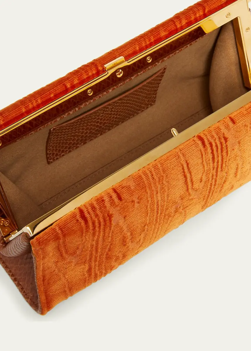 Dries Van Noten Moire Resin Top-Handle Bag | Thumbnail 4
