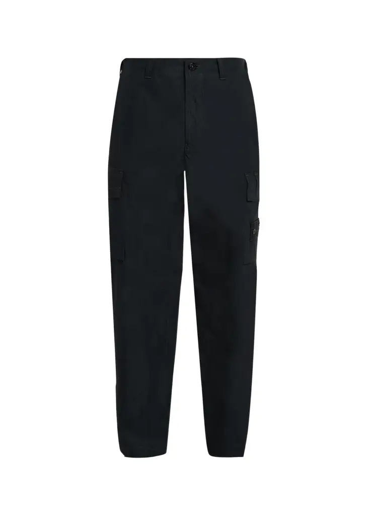 Stone Island Men's Canvas Cargo Pants