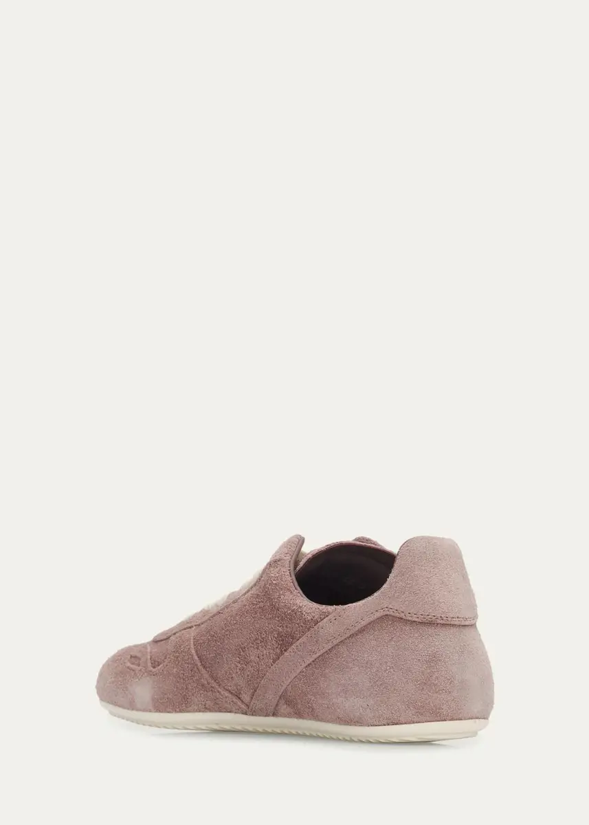 Rick Owens Minimal Suede Low-Top Sneakers | Thumbnail 4 Rick Owens Minimal Suede Low-Top Sneakers | Thumbnail 4