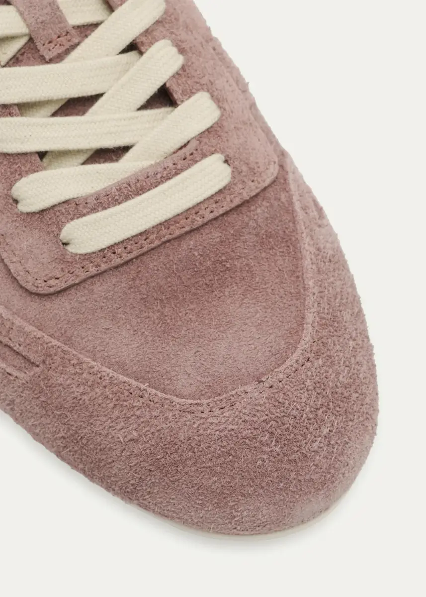 Rick Owens Minimal Suede Low-Top Sneakers | Thumbnail 5 Rick Owens Minimal Suede Low-Top Sneakers | Thumbnail 5