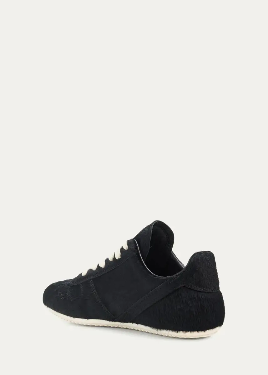Rick Owens Minimal Suede Low-Top Sneakers | Thumbnail 7 Rick Owens Minimal Suede Low-Top Sneakers | Thumbnail 7