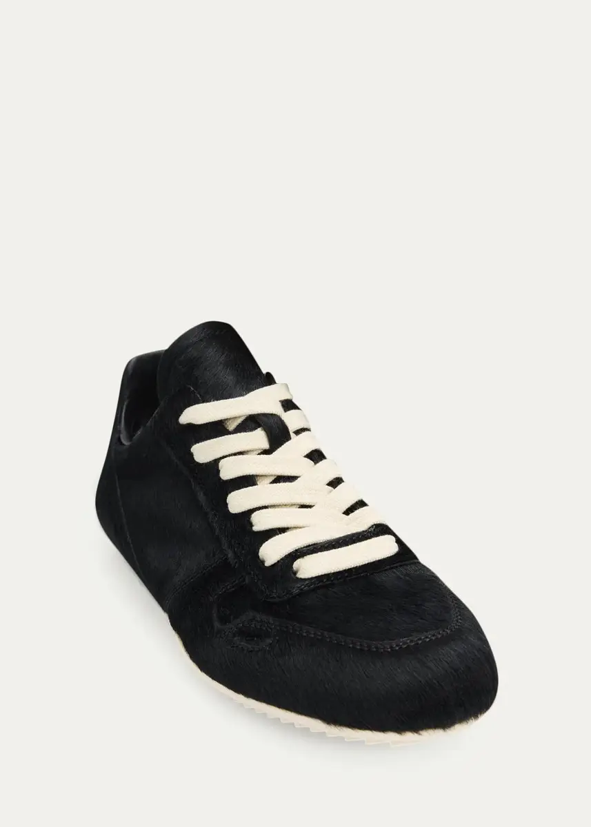 Rick Owens Minimal Suede Low-Top Sneakers | Thumbnail 8 Rick Owens Minimal Suede Low-Top Sneakers | Thumbnail 8