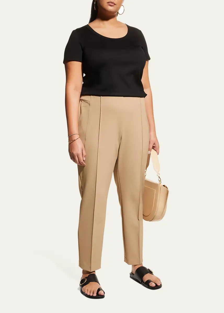 Lafayette 148 New York Plus Size Gramercy Acclaimed-Stretch Pants | Thumbnail 9 Lafayette 148 New York Plus Size Gramercy Acclaimed-Stretch Pants | Thumbnail 9