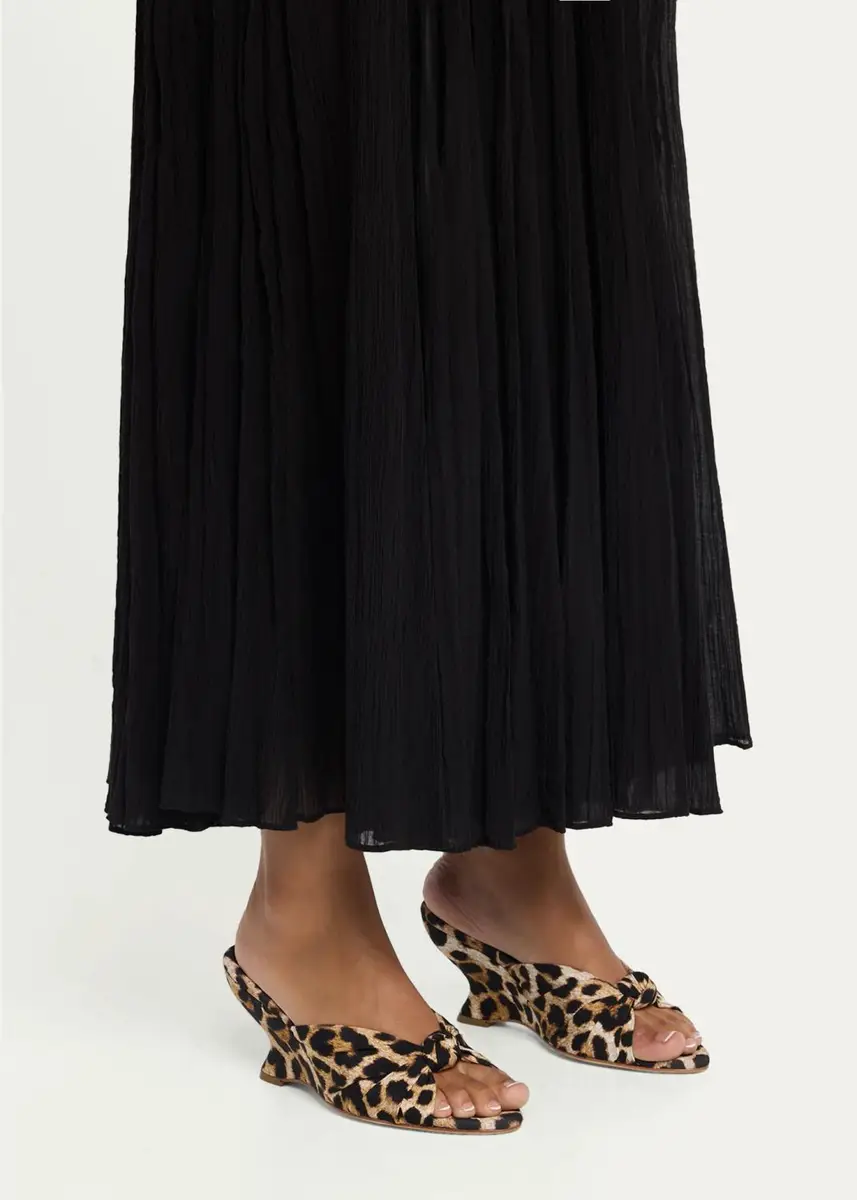 Loeffler Randall 75mm Marsy Leopard Wedge Sandals | Thumbnail 2 Loeffler Randall 75mm Marsy Leopard Wedge Sandals | Thumbnail 2