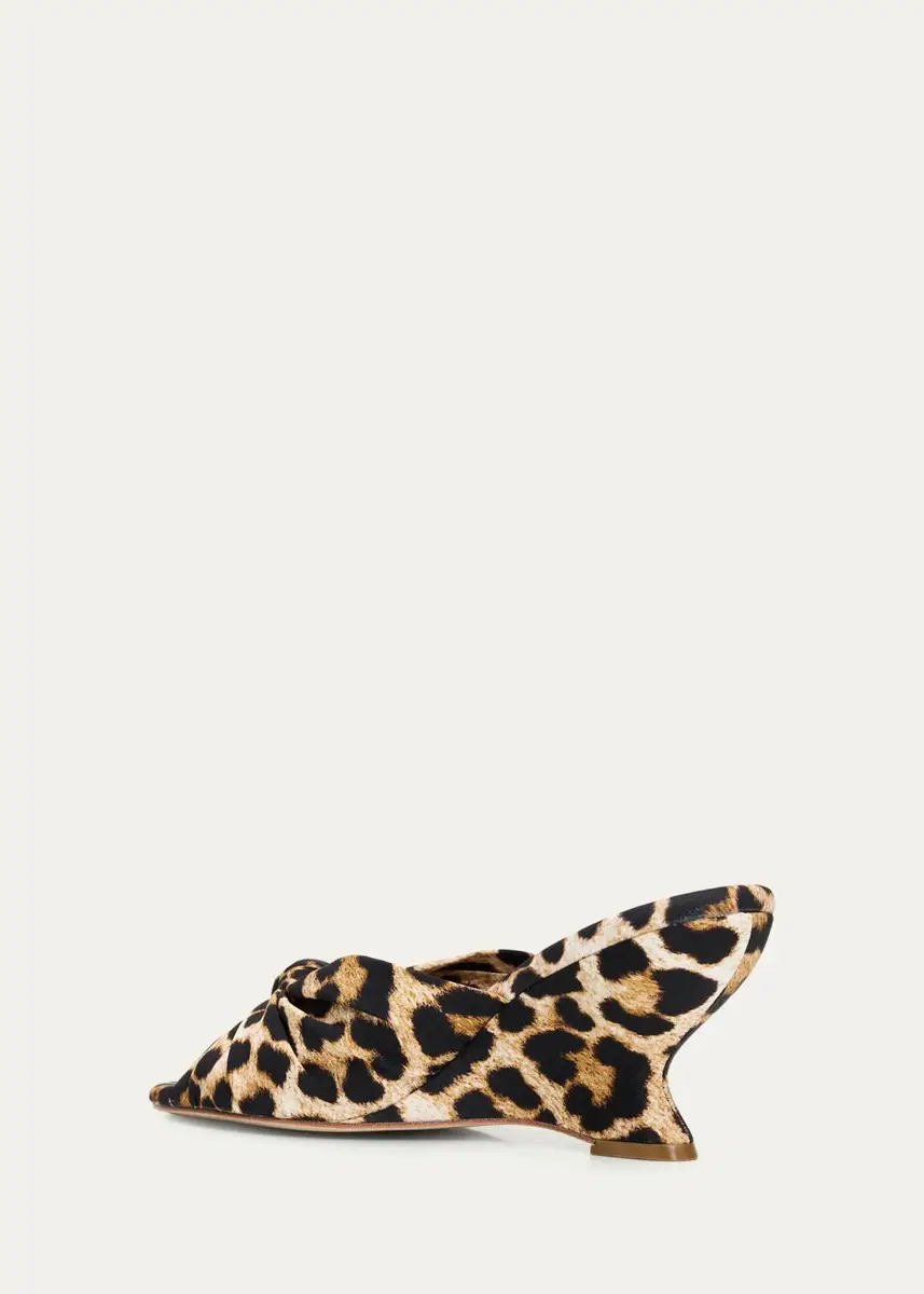 Loeffler Randall 75mm Marsy Leopard Wedge Sandals | Thumbnail 4 Loeffler Randall 75mm Marsy Leopard Wedge Sandals | Thumbnail 4