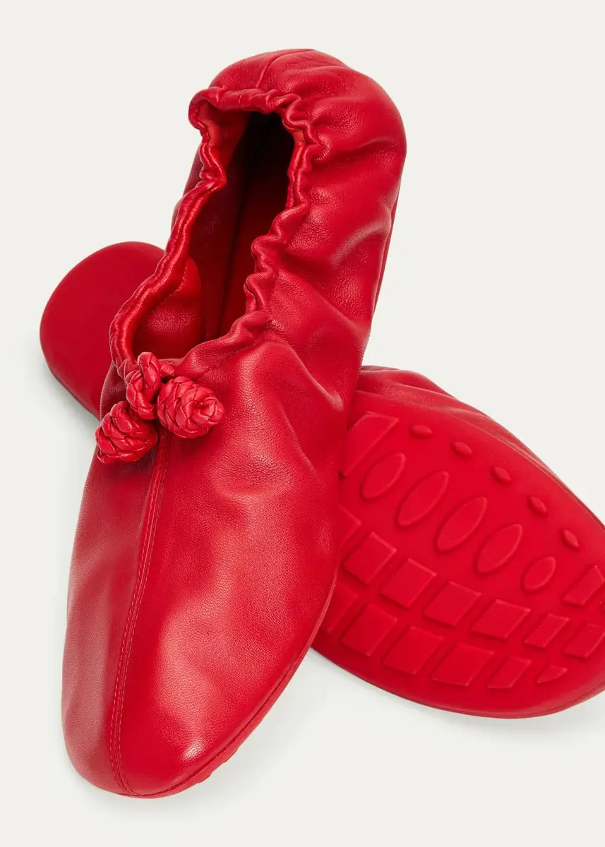 Bottega Veneta Fantasmina Nappa Leather Ballerina Flats | Thumbnail 10 Bottega Veneta Fantasmina Nappa Leather Ballerina Flats | Thumbnail 10